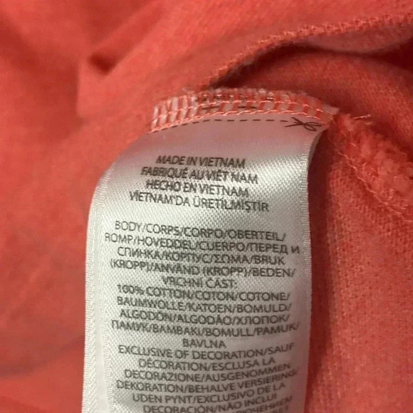 POLO RALPH LAUREN MENS SIZE XLT CORAL POLO SHIRT 100% COTTON LAVENDAR EMBLEM - Picture 9 of 12